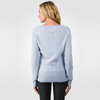 Cable Knitted Round Neck Cashmere Sweater