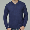 Men Collar Neck Cashmere Sweater