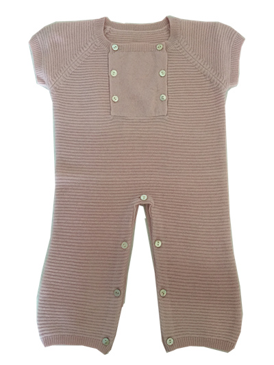 Baby Rib Cashmere Rompers for 6 Months Baby