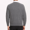 Men Plain knit V Neck Cashmere Sweater 