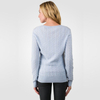 Cable Knitted Round Neck Cashmere Sweater