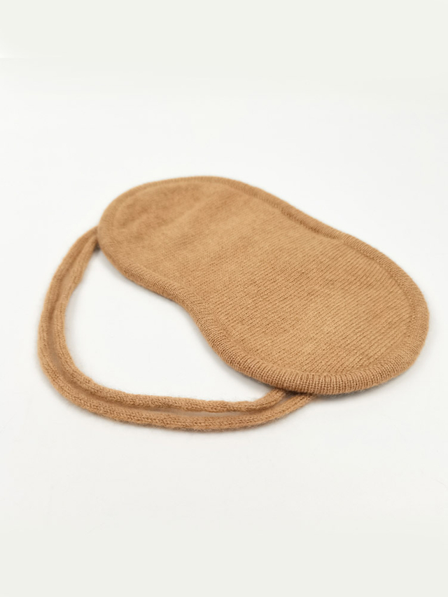 Multicolored Cashmere Eyeshade