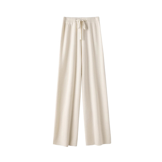 Women's casual loose cashmere long pants 