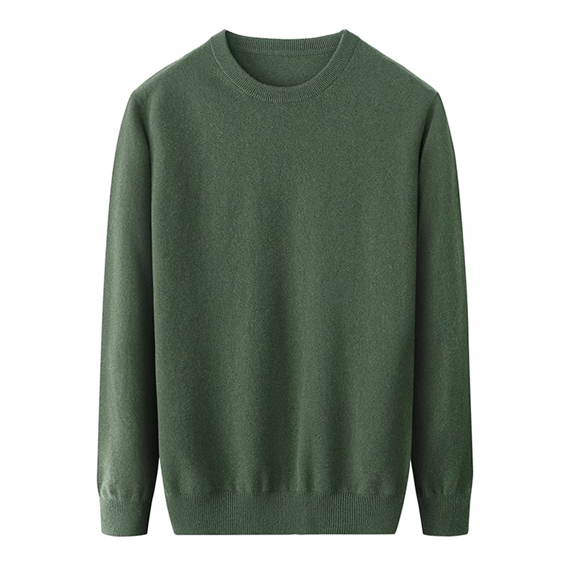 Men Crew Neck Cashmere Sweater