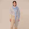 Ultra thin women pure cashmere featherlight scarf wrap