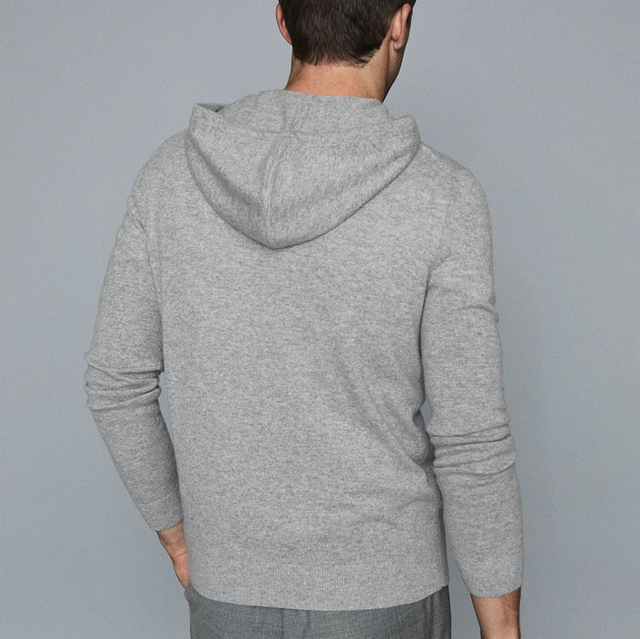 Men Cashmere Hoodies Sweater