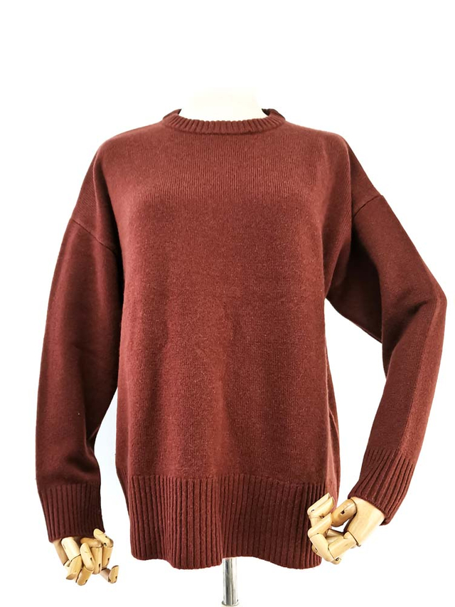 Women's Crew Neck Cashmere Sweater