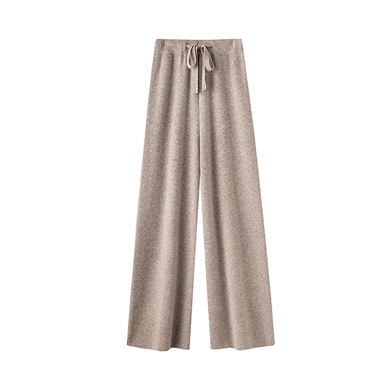 Women's casual loose cashmere long pants 