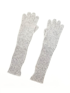 Elegant Long Sleeve Cashmere Gloves