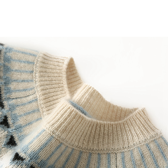 Women's Imfield cashmere fair isle pattern sweater Pullover