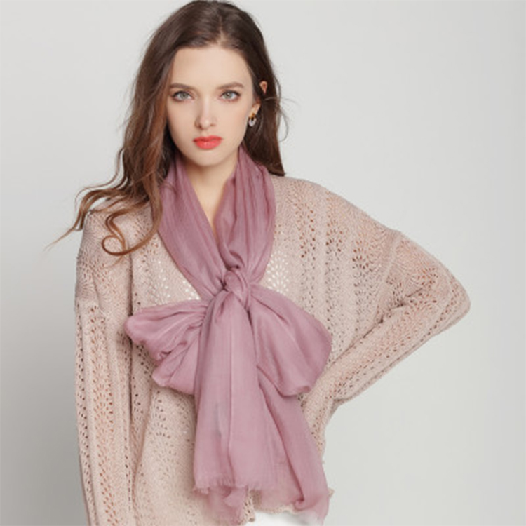 Light Weight Solid Color Cashmere Scarf