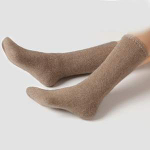 Lady Hand Knit Cashmere Socks