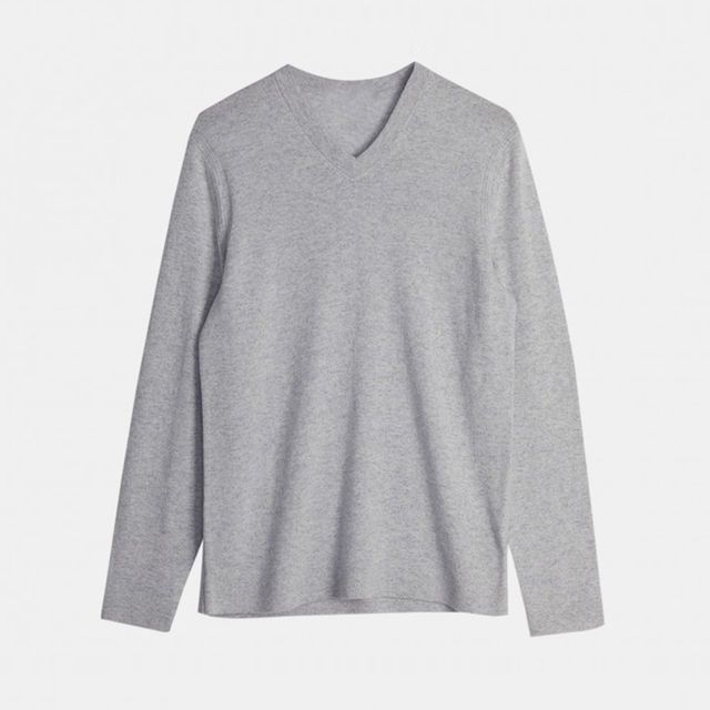 Men’s Cashmere V Neck Sweater