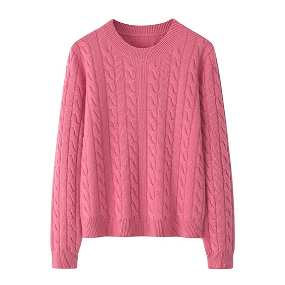 Cable Knit Cashmere Sweater ladies