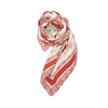 Architectural Patterns Print Square Velvet scarf