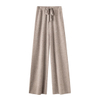 Women's casual loose cashmere long pants 