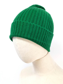 Solid color Rib Knit Cashmere Hat