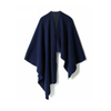 Lady Plain Knitted Cashmere Poncho