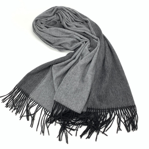Double Side Solid Color Cashmere Shawl 
