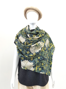 Artistic Wool Print Scarf