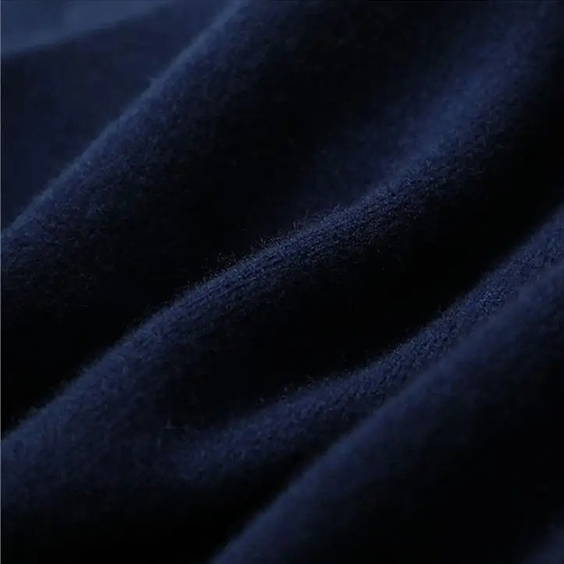 Navy blue lady's cashmere cape2