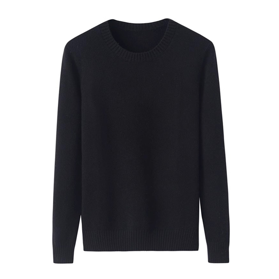 Men Crew Neck Cashmere Sweater