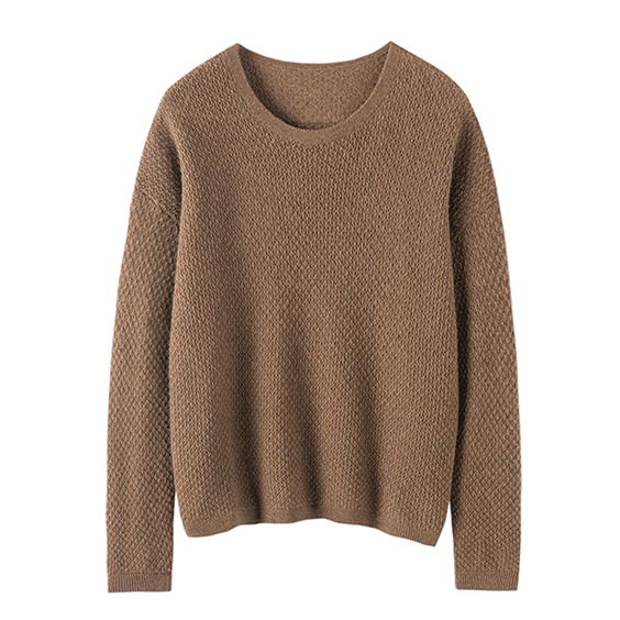 Lady Round Neck Cashmere Sweater