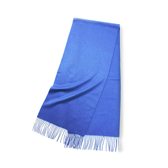 35cm Width plain color long cashmere shawl With tassels