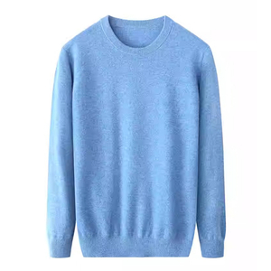 Men Crew Neck Cashmere Sweater