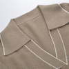High Quality Women's Open Polo Collar Neck Knit Cashmere Sweaters