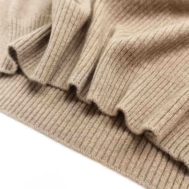 Women Simple Style Turtle Neck Sequin Sweater 3