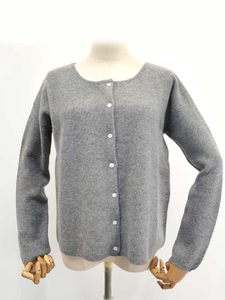 Multicolored Women Crew Neck cashmere Cardigan