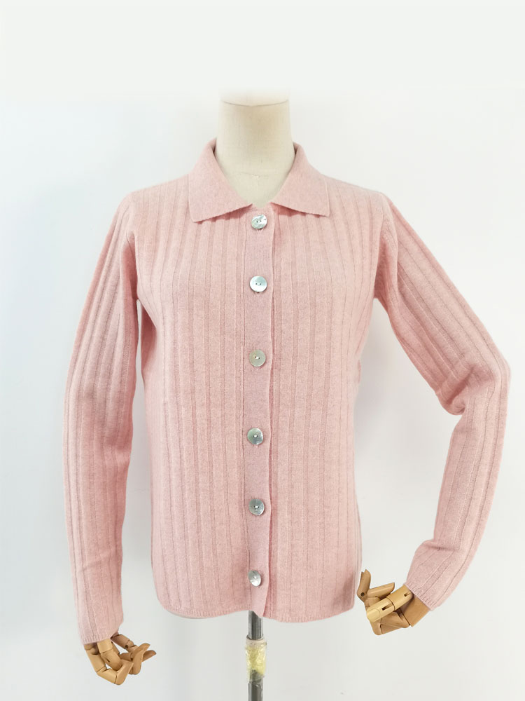 Thin Women Knitted Cashmere Cardigan