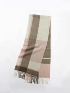30CM Width Striped Multicolor Wool Scarf