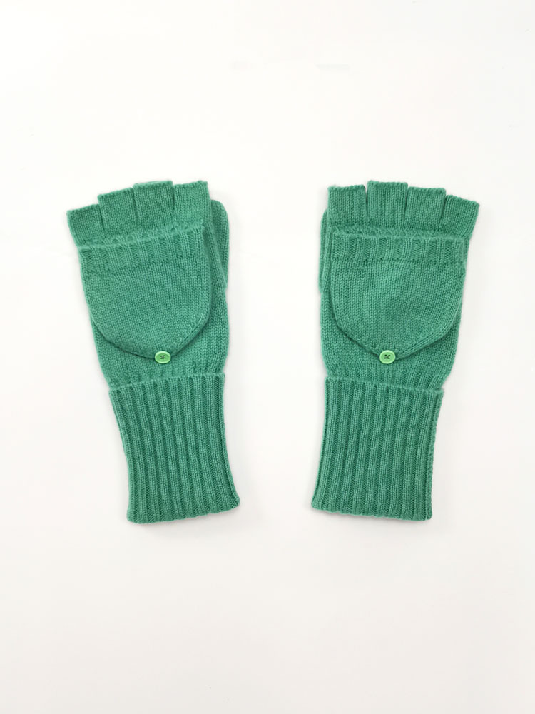 Multicolored Flip Long Gloves