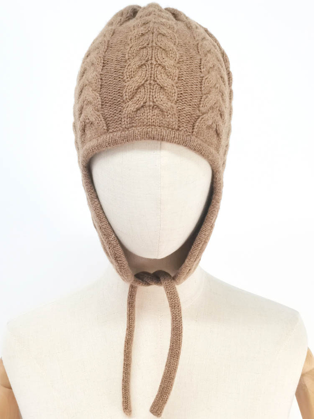 Classic Merino Wool Earflap Hat