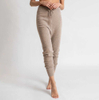  2023 Custom High Quality Women's Chill Pants & Trousers 100% Cashmere Knitted Pants Belted Cashmere Pants For Women 