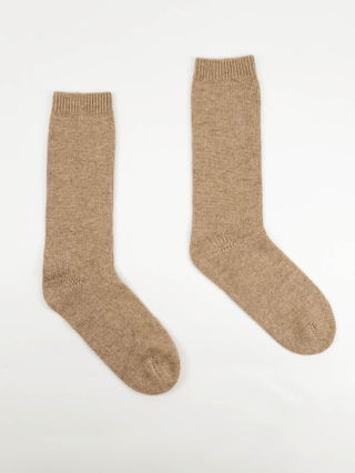 Women's Plain Cashmere Socks