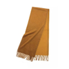 Double Side Cashmere Scarf with Tassels