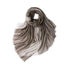 Spray Print Worsted Cashmere Scarf