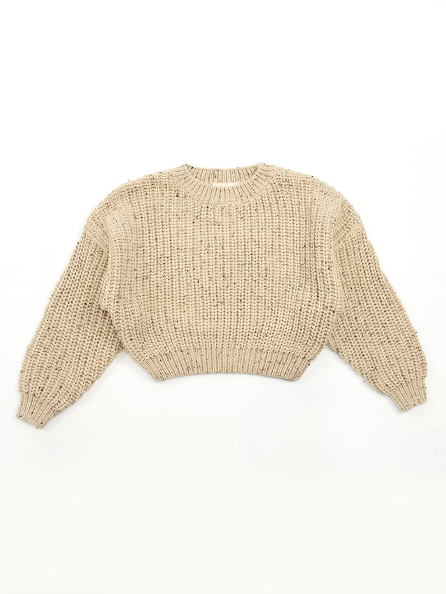 Children's Knitted Cotton Sweater