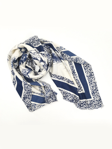 Architectural Patterns Print Square Scarf