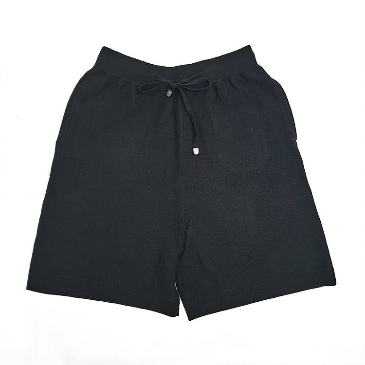 100% Wool Womens Solid Color Shorts 6