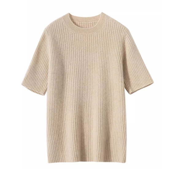 Versatile Women Knitted T-shirt