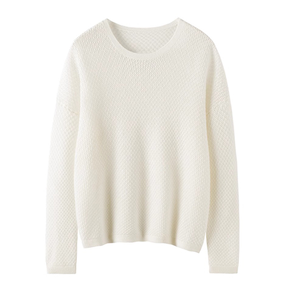 Lady Round Neck Cashmere Sweater