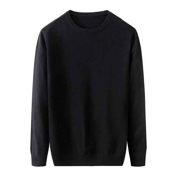 Men Crew Neck Cashmere Sweater