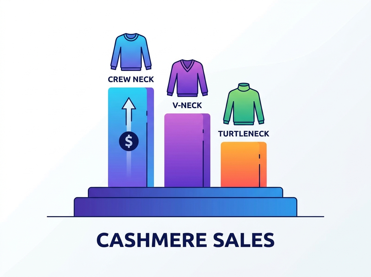 Cashmere sweater styles comparison