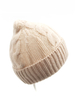 Cable Knit Baby Cashmere Hat