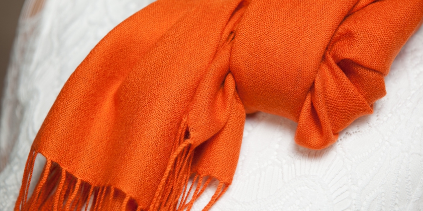 Square Solid Color Wool Scarf
