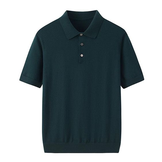 Men's Cashmere Polo Shirt